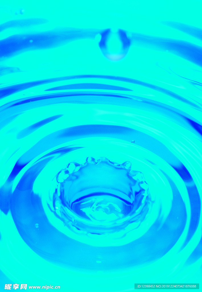 水花水纹波纹