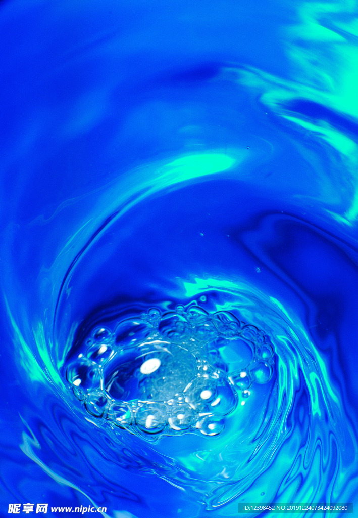 水花水纹波纹