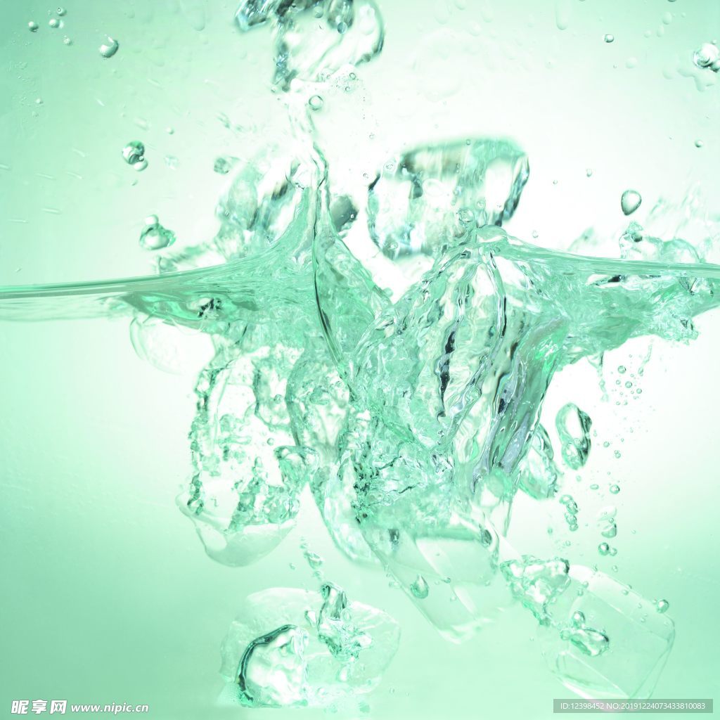 水花水纹波纹