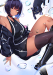 彩色人物插画动漫背景