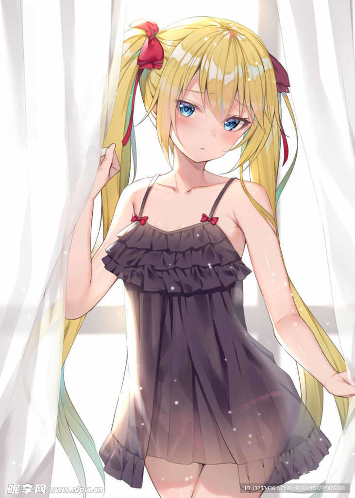 彩色人物插画动漫背景