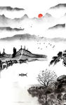 手绘花草 牡丹花园 元素素材