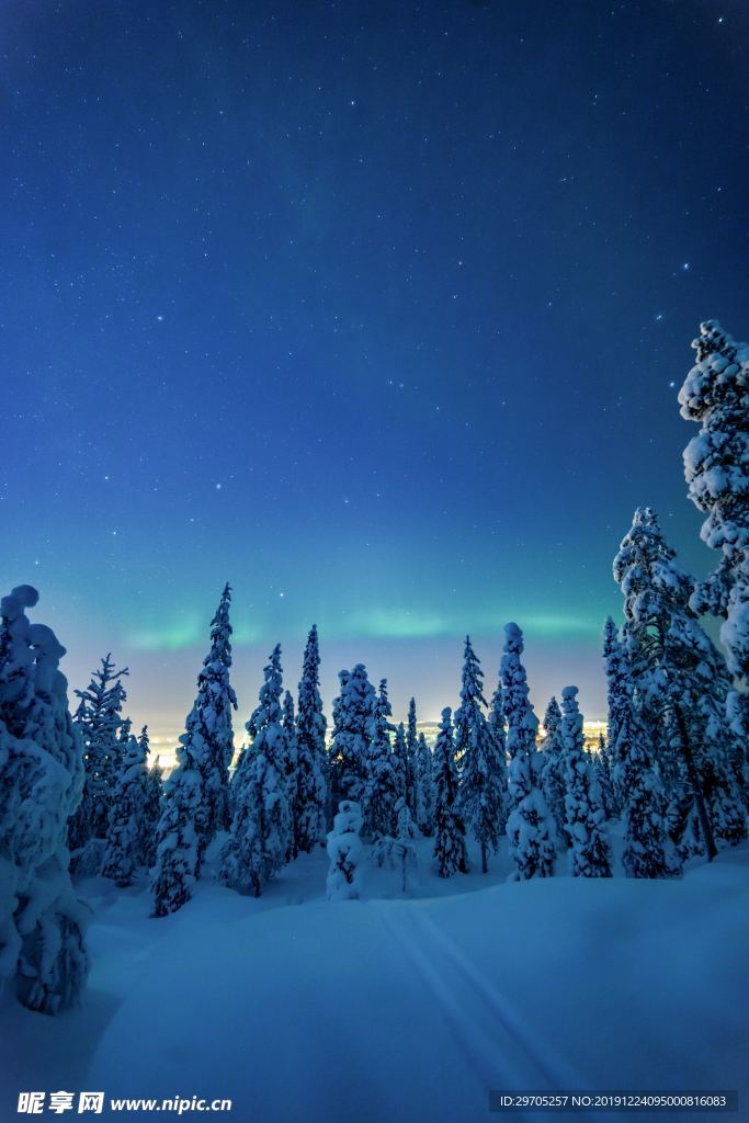 冬天雪景