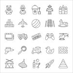 儿童玩具图标icon