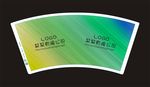 纸杯平面图