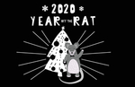 2020鼠年艺术字矢量元素
