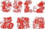 老鼠剪纸