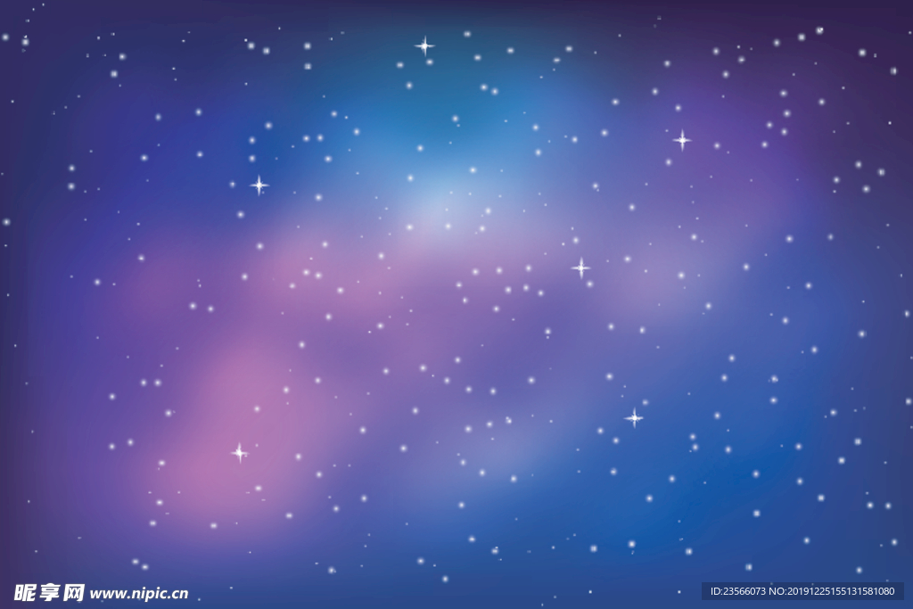 浩瀚太空星空图案