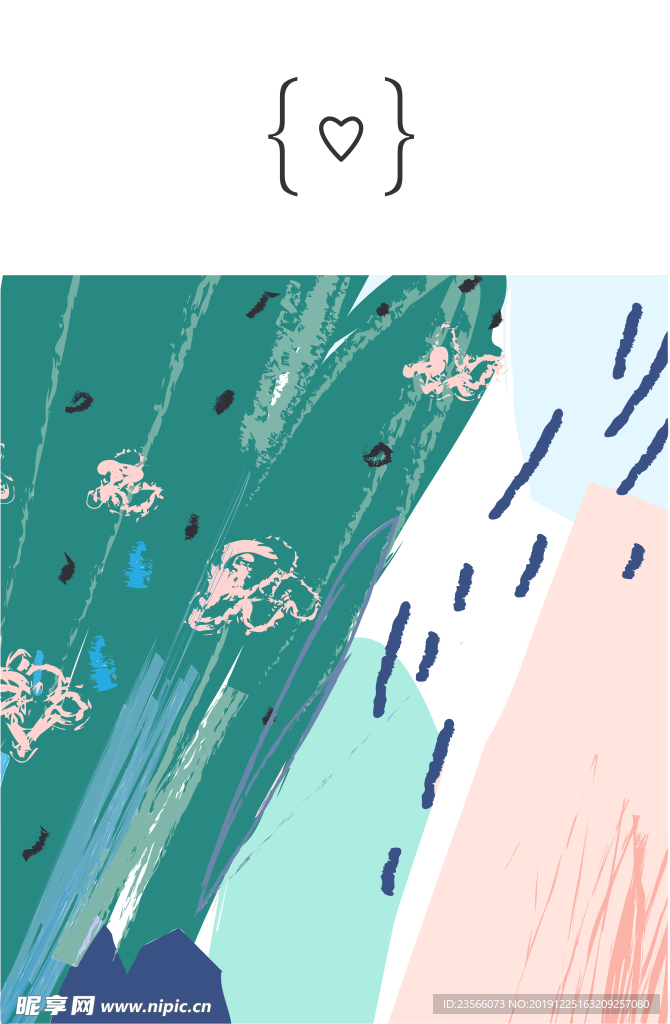创意 水彩画 油画 涂鸦 抽象