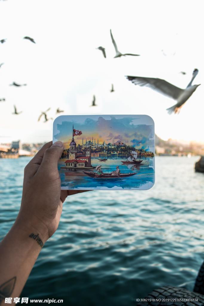 海边