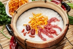 虫草牛羊肉粥