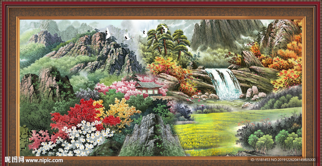 风景如画