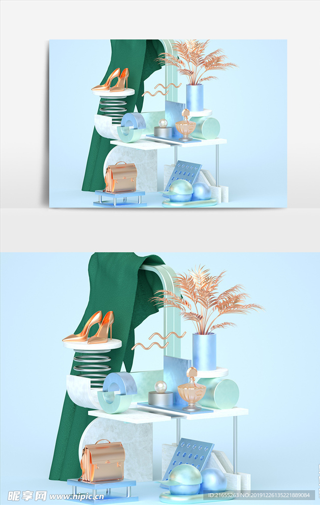 C4D场景建模