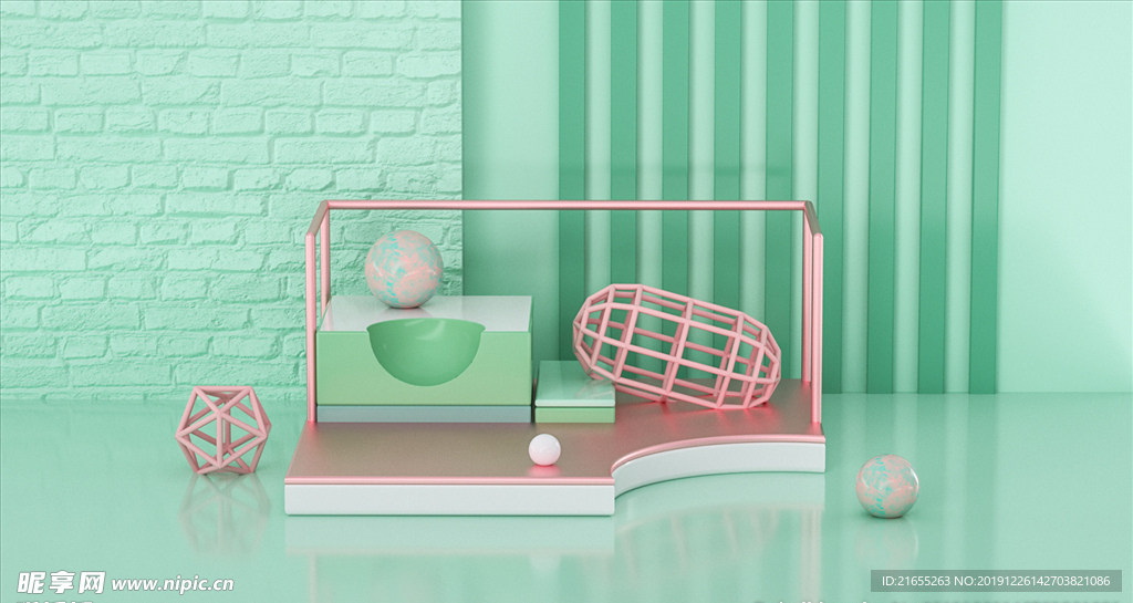 C4D场景建模
