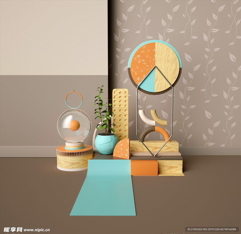 C4D场景建模