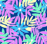线条花