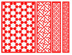 雕刻花纹 镂空花纹