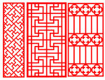 雕刻花纹 镂空花纹