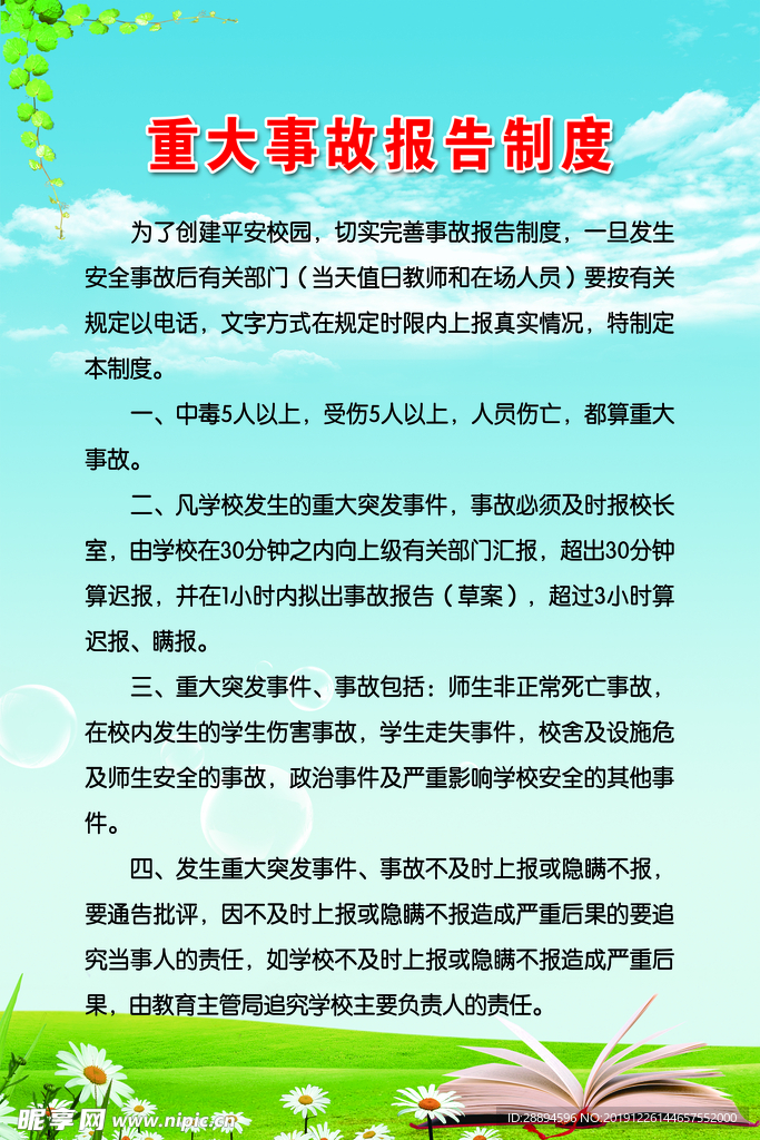 制度牌