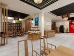 大益茶 门面 展厅 设计 效果