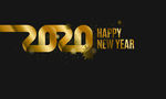 2020金色字体