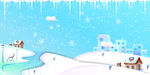 下雪背景