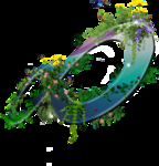 合成花环