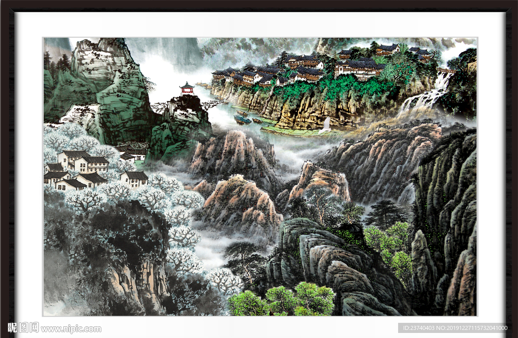国画山水