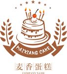 蛋糕店logo