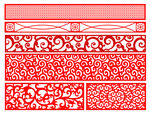 雕刻花纹 镂空花纹