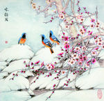 国画梅花