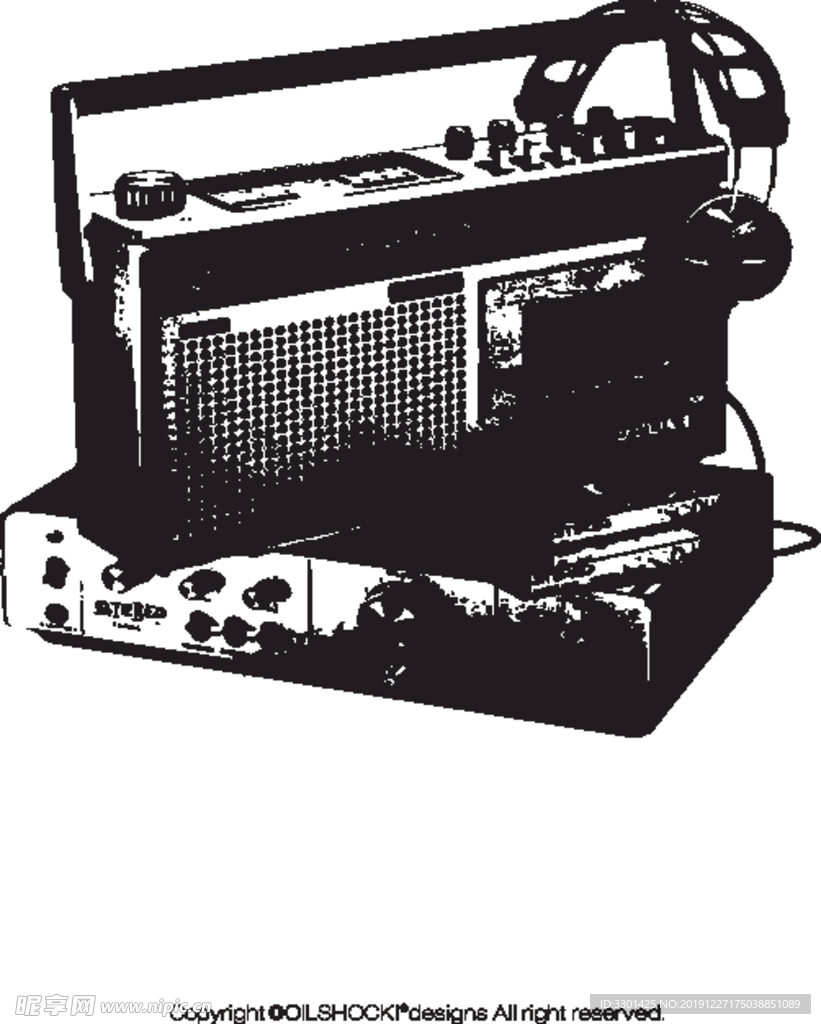 音乐图标系列 录音机