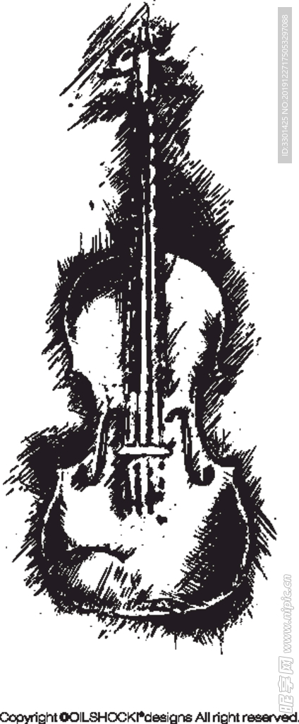 音乐图标系列 小提琴
