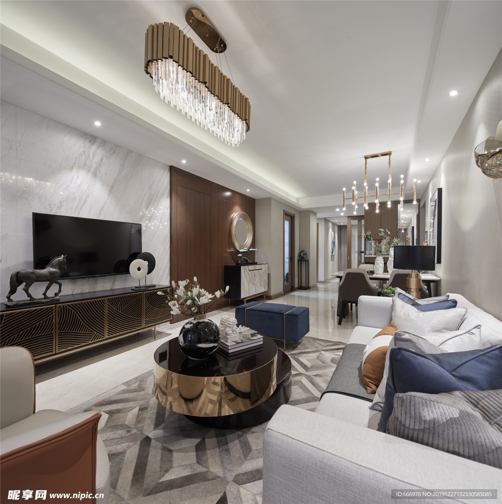 室内样板房摄影图__室内摄影_建筑园林_摄影图库_昵图网
