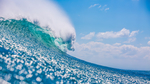 大海海浪海水天空云彩