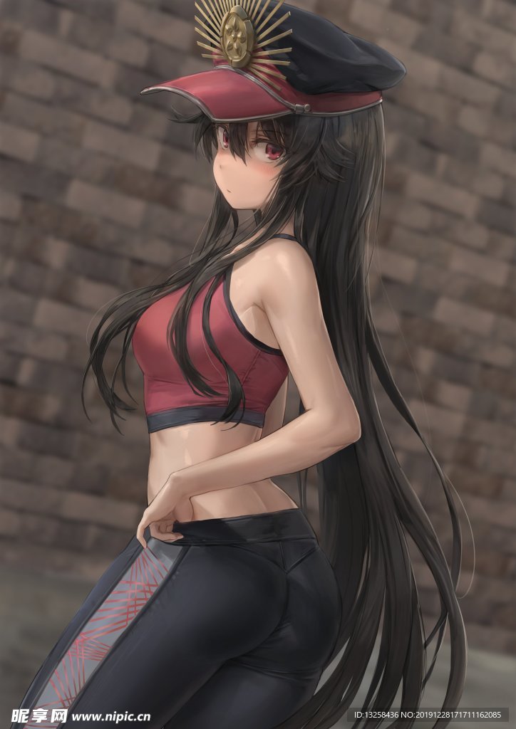彩色人物插画动漫背景