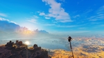 彩色群山天空云彩风景