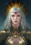 彩色人物插画动漫背景