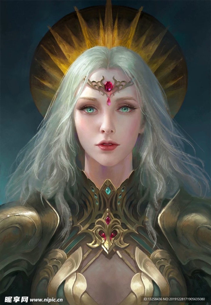 彩色人物插画动漫背景