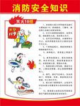 消防安全知识 海报
