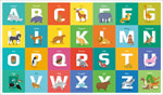26个字母动物单词