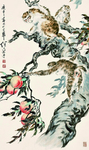 猴子摘桃