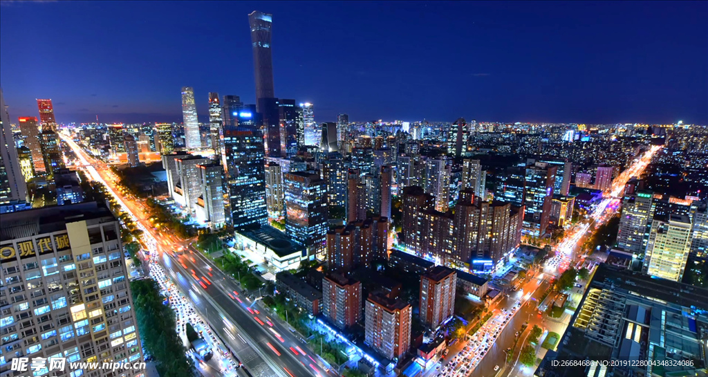 航拍中国城市发展