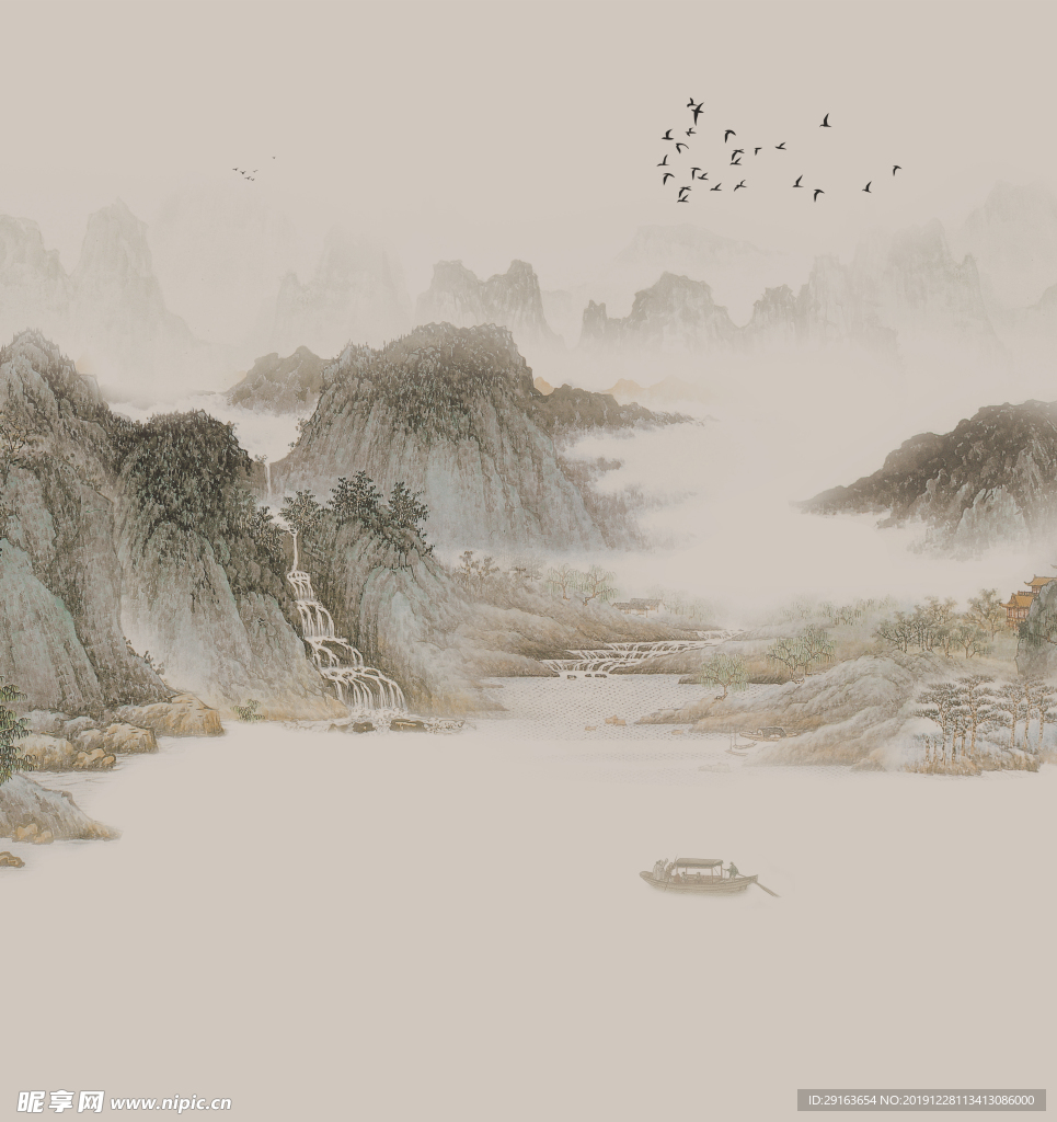 中式山水