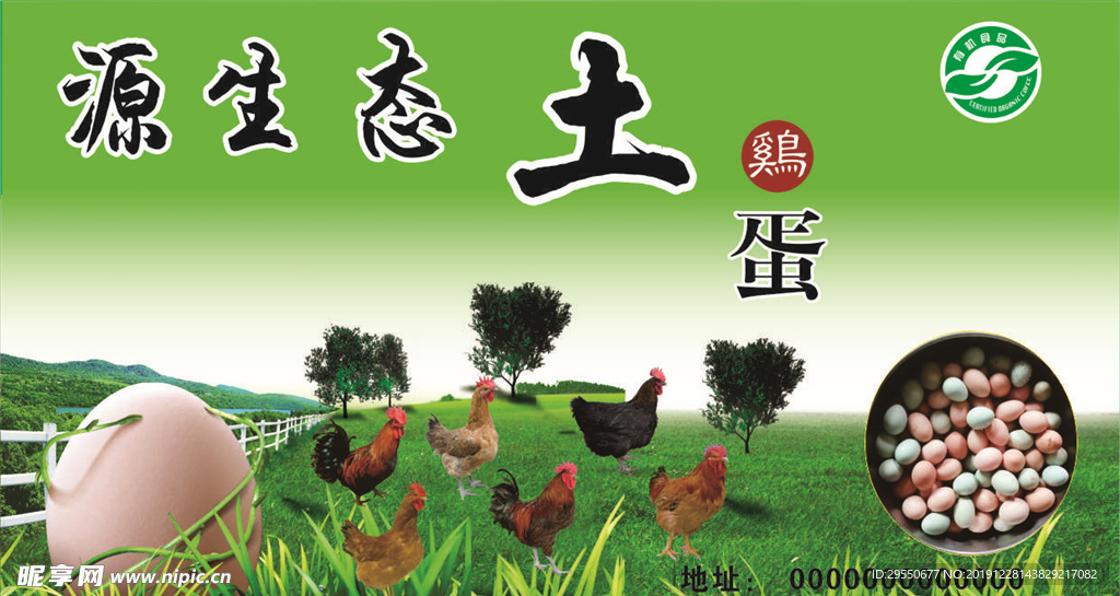 源生态 土鸡蛋