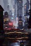 夜晚的城市