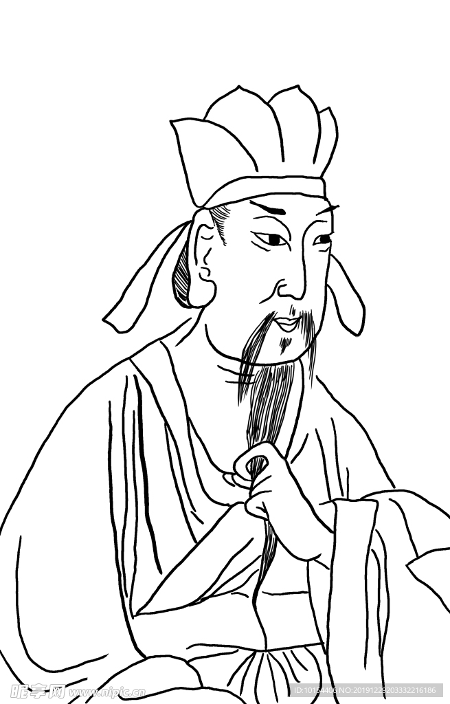 王诜画像