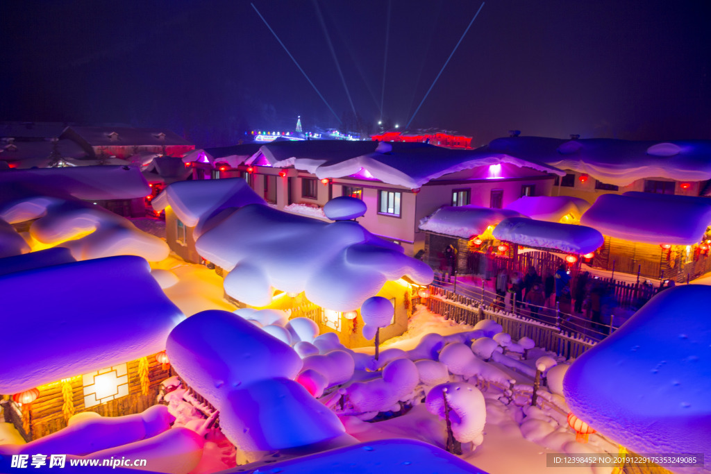 黑龙江雪乡美景