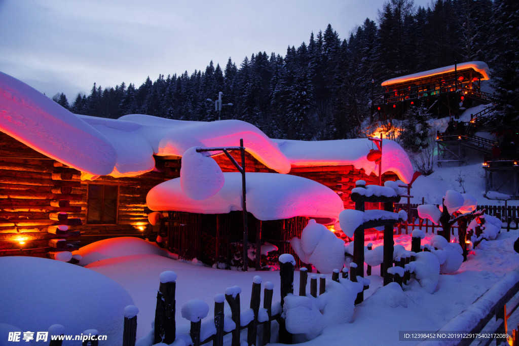 黑龙江雪乡美景