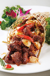 大蒜烤驴肉
